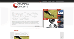 Desktop Screenshot of cardinaleconcepts.com